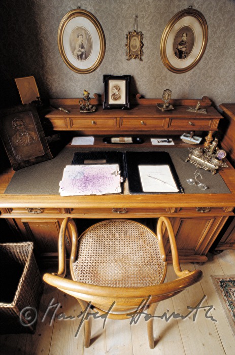 Peter Roseggers Desk at the Rosegger Museum