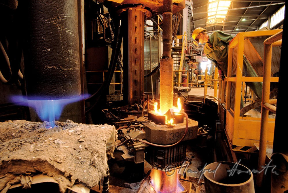 production of high grade steel at Bohler Uddeholm