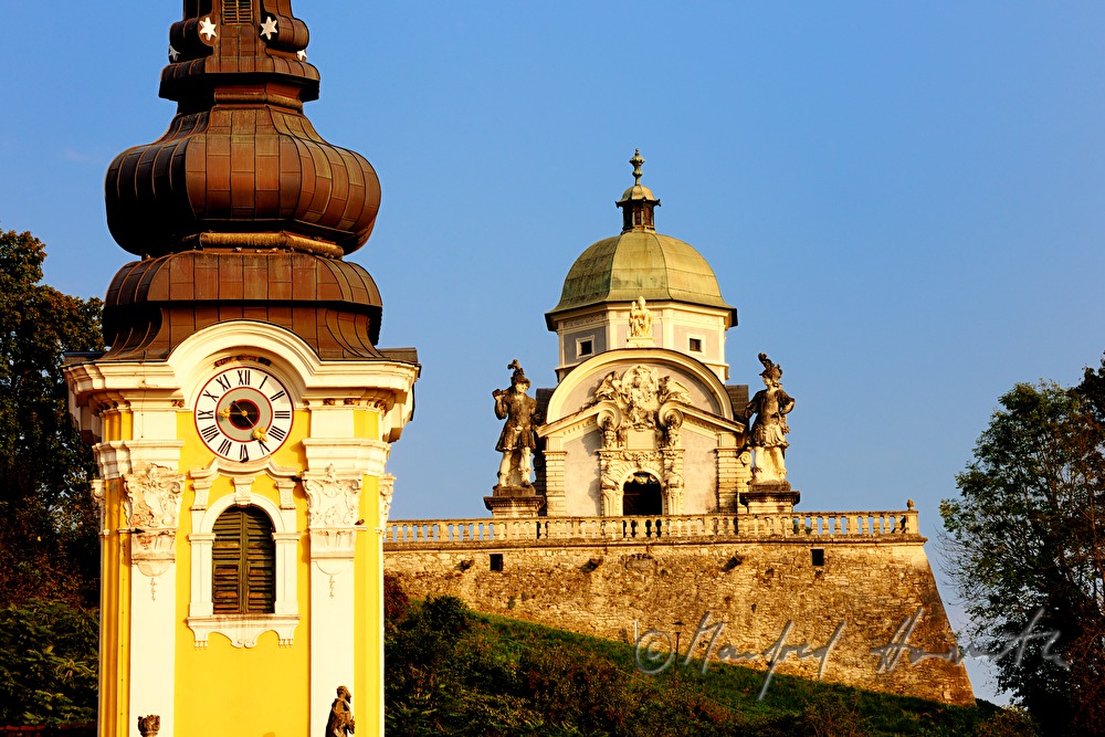 baroque church and mausoleum